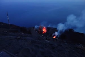 Sunset Trekking auf dem Vulkan Stromboli