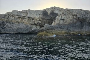 SYRACUSE - 90 MINUTES DE CROISIÈRE EN BATEAU GROTTES DE L'ÎLE + PLONGÉE EN APNÉE + PROSECCO