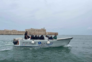 Siracusa: 90-minutters båttur med grotter og snorkling