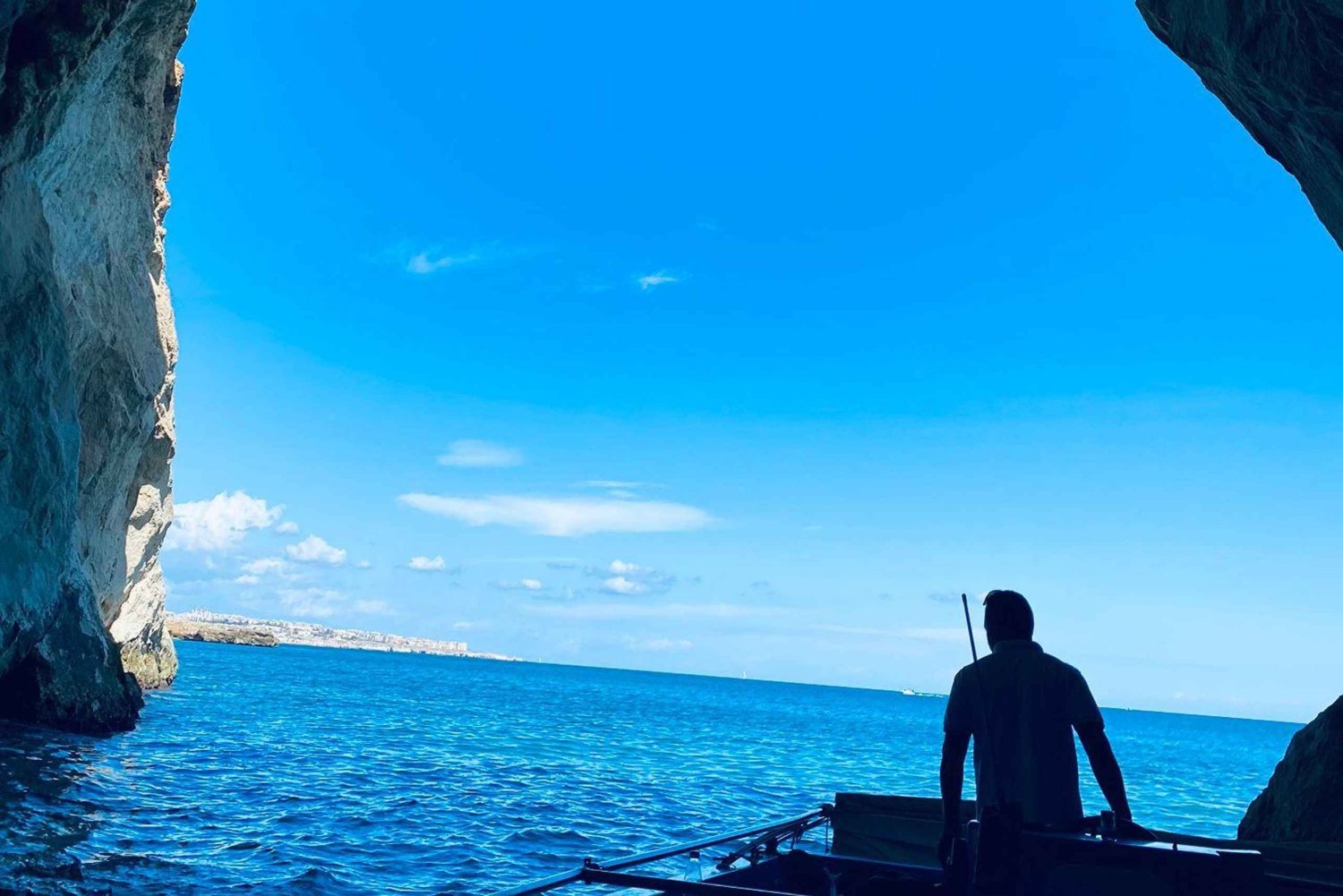 Syracuse: boat tour of the sea caves and Ortigia, Papyrus Excursion