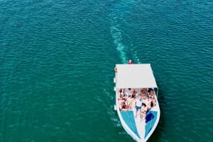 シラクサ：オルティジア島と洞窟のボートツアー（水泳の解説付き）