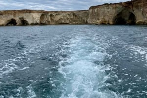 Syrakus: Bootstour Ortigia, Pillirina und Meereshöhlen