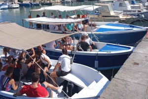 Syracuse:Rondvaart Ortigia,Pillirina en zeegrotten