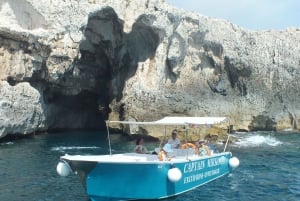 Syracuse: Veneajelu kapteeni Mirkon kanssa, snorklausta ja luolia