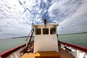 Syrakus: Bootsfahrt mit Mittagessen, Wein und Badestopps