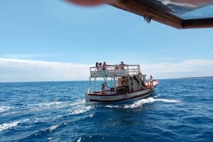 Syrakus: Bootsfahrt mit Mittagessen, Wein und Badestopps