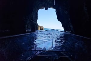 Siracusa: Tour in barca completamente trasparente della costa e delle grotte marine