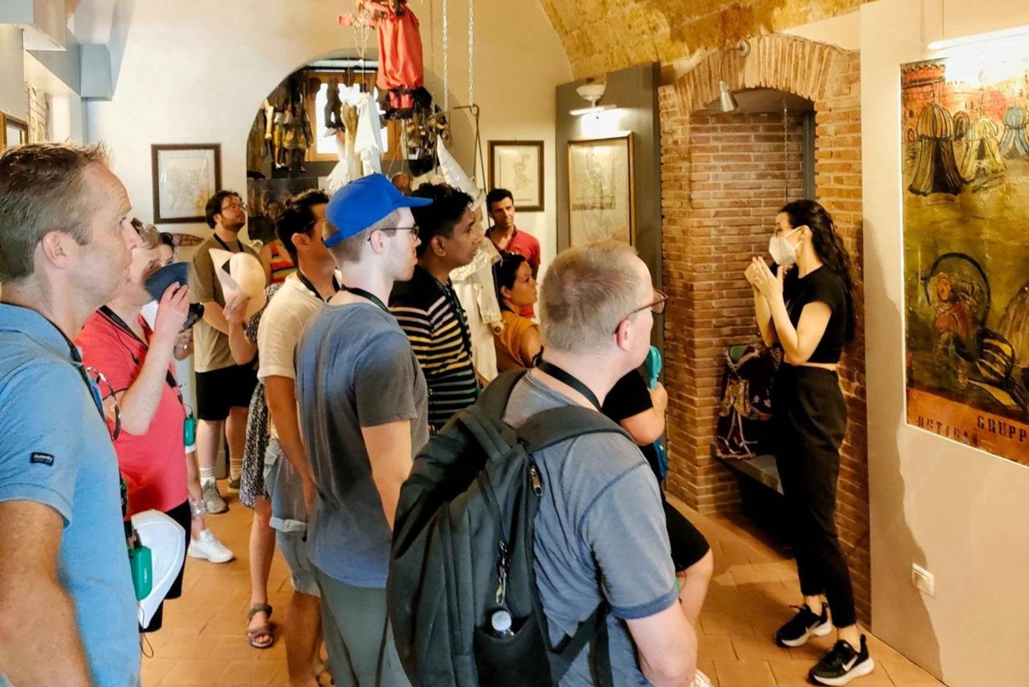 Syracuse : Visite guidée du musée avec spectacle de marionnettes siciliennes