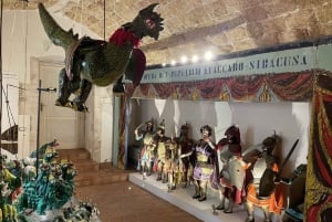 Siracusa: Visita guiada al museo con espectáculo de marionetas sicilianas
