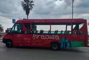 Syrakus: Open Tour, Hop On Hop Off-bus