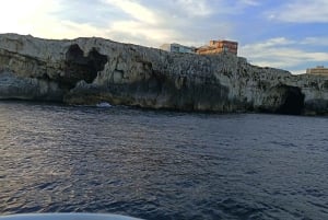 Siracusa: Ortigia e Grotte Marine Tour in Barca con Bagno