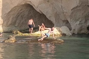 Syrakusa: Ortigia-båttur med grottor och Pillirina