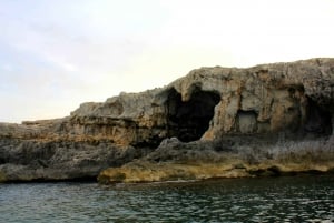 Siracusa: Ilha de Ortigia e passeio de barco pelas cavernas marinhas