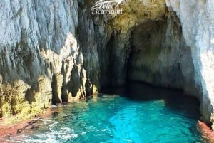 Siracusa: Båttur til øya Ortigia og grottene i havet