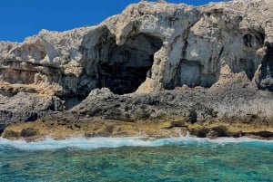 Syrakus: Bootstour zur Insel Ortigia und zur Meereshöhle mit Prosecco