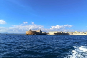 Syracuse: Ortigia,Sea Caves and Pillirina Boat Tour