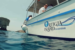 Syrakus: Private Bootstour nach Ortigia und Meereshöhlen mit Aperitif