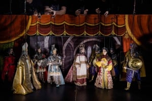 Syracuse : Spectacle de marionnettes siciliennes avec visite des coulisses
