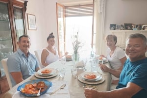 Siracusa: Cena tipica con sapori del mediterraneo con show cooking