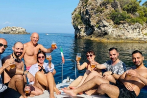 Taormina and Giardini Naxos 3/5/7 hours by PRIVATE BOAT