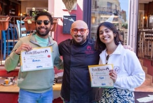 Taormina : Cours de cuisine Cannolo avec certificat de fin d'études