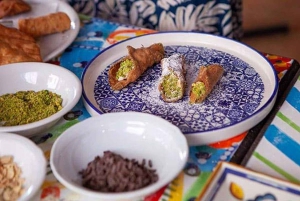 Taormina: Elaboración del Cannolo