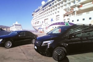 Passeio em terra a partir do porto de cruzeiros de Messina: Taormina e Castelmola