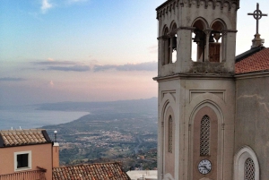 Passeio em terra a partir do porto de cruzeiros de Messina: Taormina e Castelmola