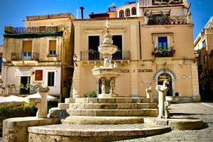 Passeio em terra a partir do porto de cruzeiros de Messina: Taormina e Castelmola