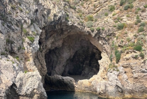 Taormine : tour avec les dauphins et apéritif au coucher du soleil en bateau