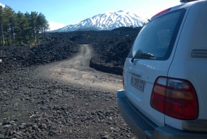 Taormina: Etna 4x4 & Wine Tasting