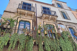 Taormina: Sicilian Full Meal & Drinks Walking Food Tour