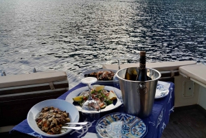 Taormine : tour en bateau de l'Isola Bella avec Prosecco à bord