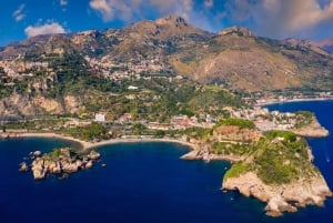 Taormina: Dolphin Tour and Sunset Aperitif Boat Tour