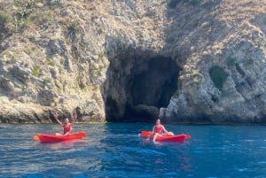 Taormina: Kajakkutflukt med guide til Isola Bella