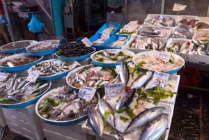 Taormina : Visite du marché avec cours de cuisine chez l'habitant