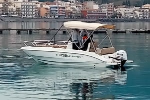 Taormina & Naxos: Privat motorbådstur Cinema, Mito og Relax d'Elite