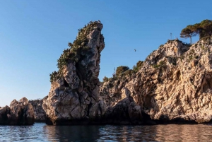 Taormina: Private Speedboat Tour with Aperitif and Swim Stop
