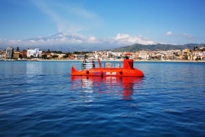 Taormina: Havtur i Nemosub med delfinsafari