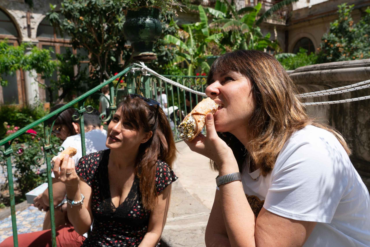 Taormina : visite culinaire à pied avec repas complet sicilien et boissons