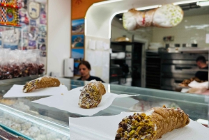 Taormina : visite culinaire à pied avec repas complet sicilien et boissons