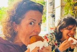 Taormina : visite culinaire à pied avec repas complet sicilien et boissons