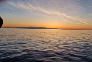Taormine : sortie en bateau au coucher du soleil avec apéritif