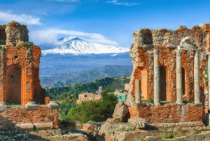 Tour a piedi di Taormina e tour privato degli antichi teatri