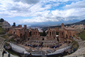 Tour a piedi di Taormina e tour privato degli antichi teatri