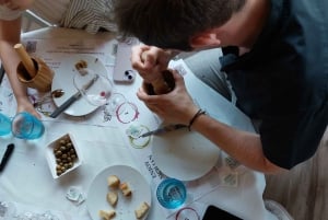 Dégustation d'huiles d'olive et de spécialités siciliennes