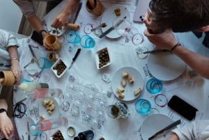 Dégustation d'huiles d'olive et de spécialités siciliennes