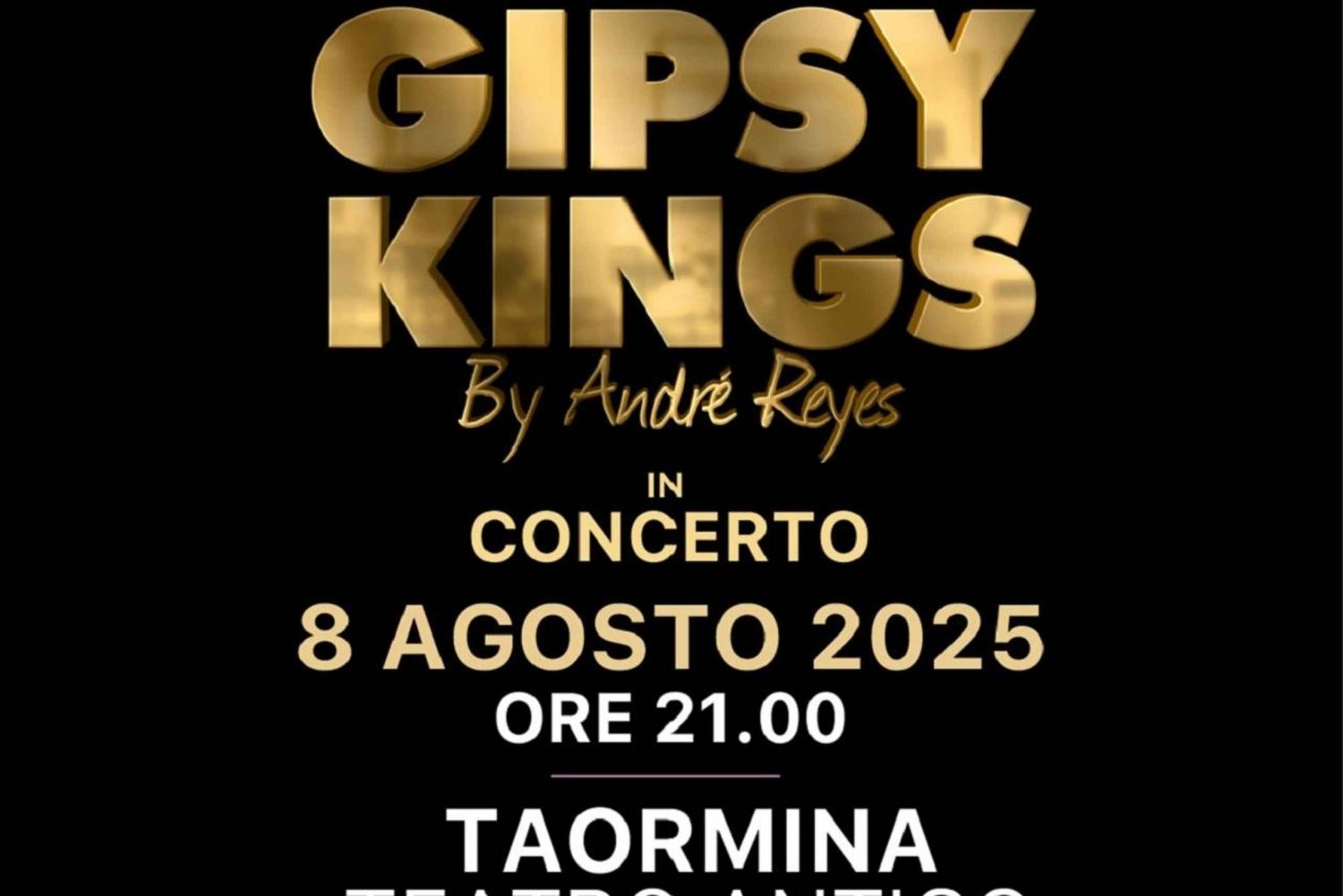 Teatro Antico Toarmina: Gipsy Kings!