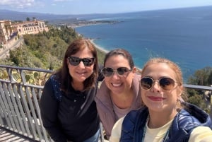 Tour de Messine à Taormine, Castelmola, Isola Bella