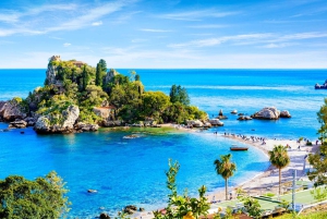 Tour da Messina a Taormina, Castelmola, Isola Bella